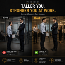 Load image into Gallery viewer, Trendzzhop Height Increase Insole 1 Pair, 4-Layer Heel Orthotic Insoles Adjustable Comfortable & Breathable Elevator Lift Kit Up To 2cm To 9cm, Men Women Height Booster Insoles