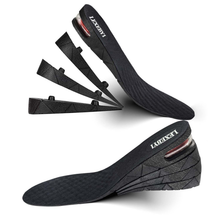 Load image into Gallery viewer, Trendzzhop Height Increase Insole 1 Pair, 4-Layer Heel Orthotic Insoles Adjustable Comfortable & Breathable Elevator Lift Kit Up To 2cm To 9cm, Men Women Height Booster Insoles
